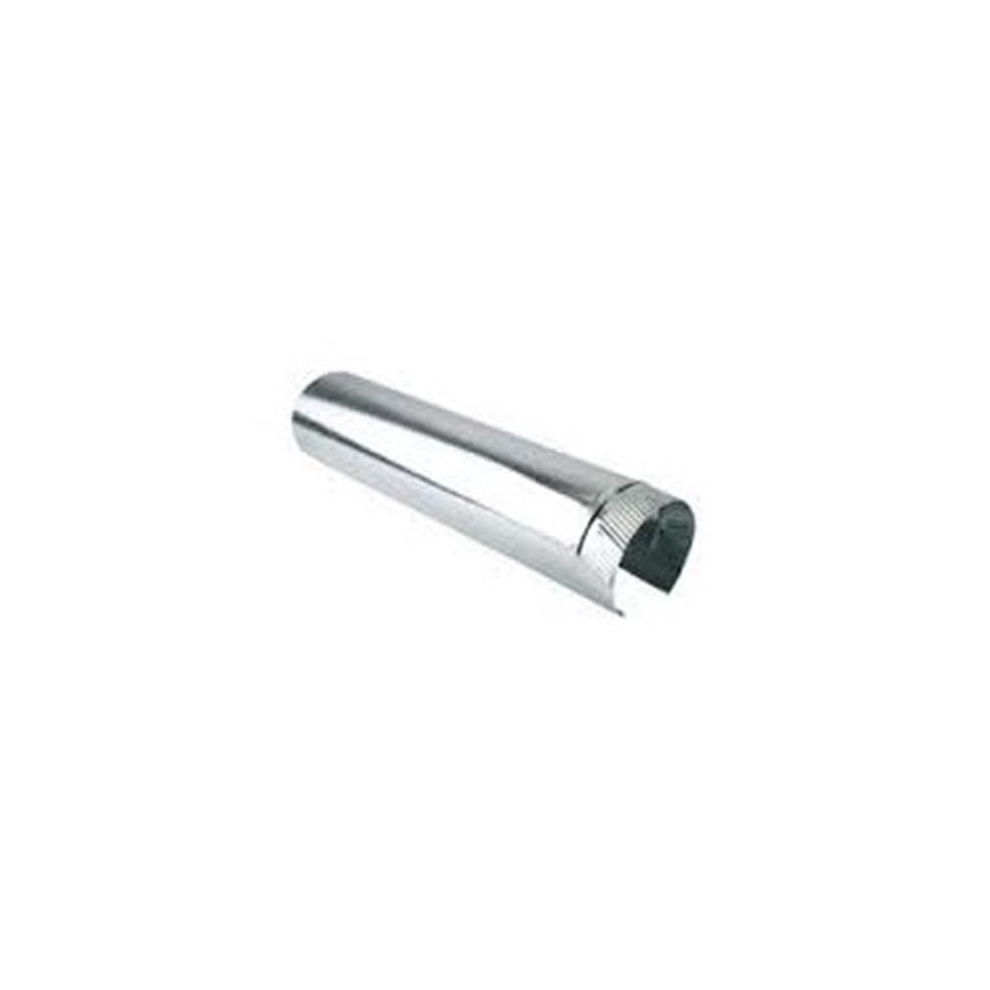 Gray Metal Products 3602971 7 X 24 In. Galvanized Connector Pipe - 26 Gauge 724086659197
