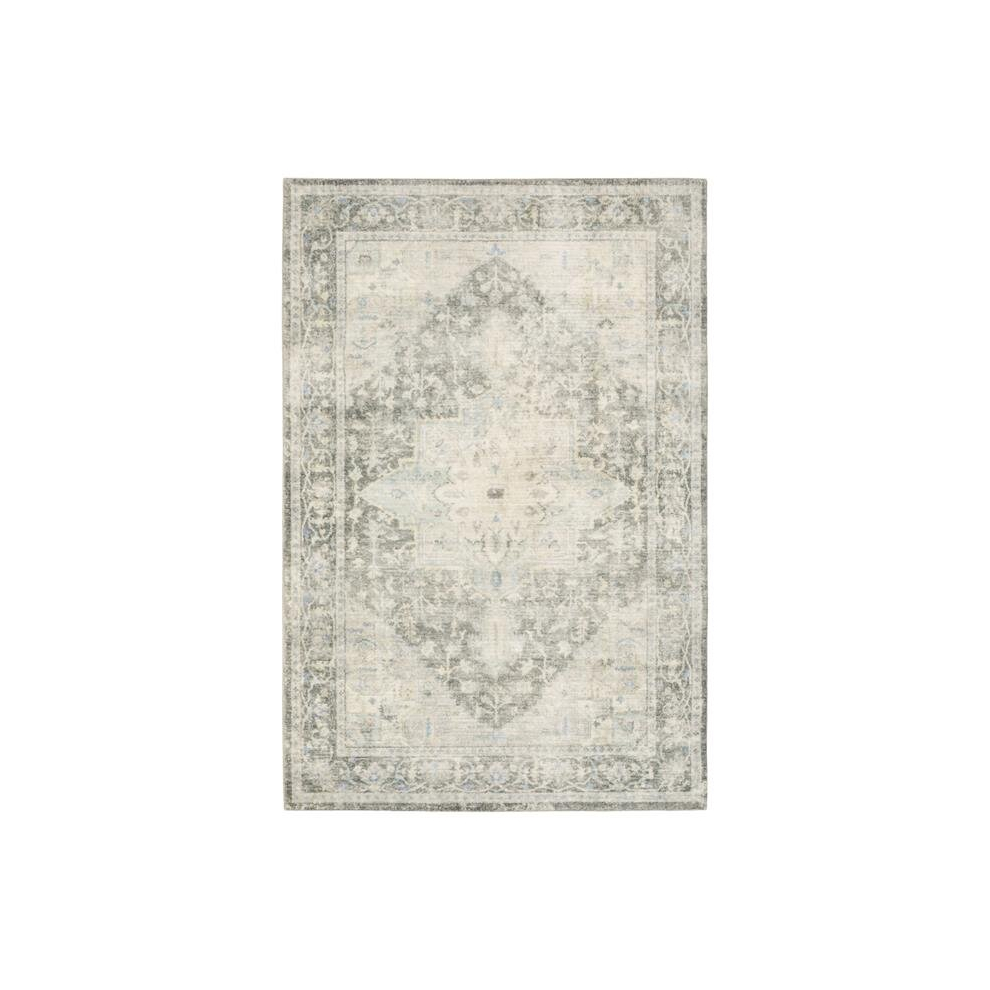 Oriental Weavers S28104240305ST 5 x 10 ft. Savoy Rectangle Area Rug, Grey