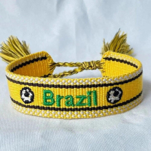 Woven Bracelet Vintage Friendship Bracelets Football Fans Stacking Jewelry