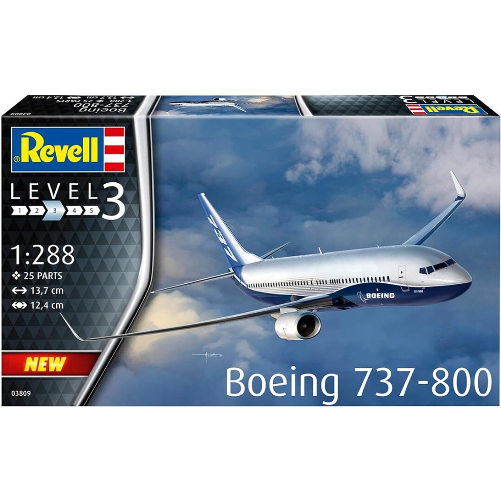 Revell 03809 Boeing 737-800 1:288 Model Kit