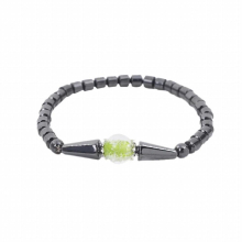 Weight Loss Stone Elasticity Bracelet Beads Burning Fat Magnetic Therapy Slimming Bangle Anklets Help Sleep for Men Women
