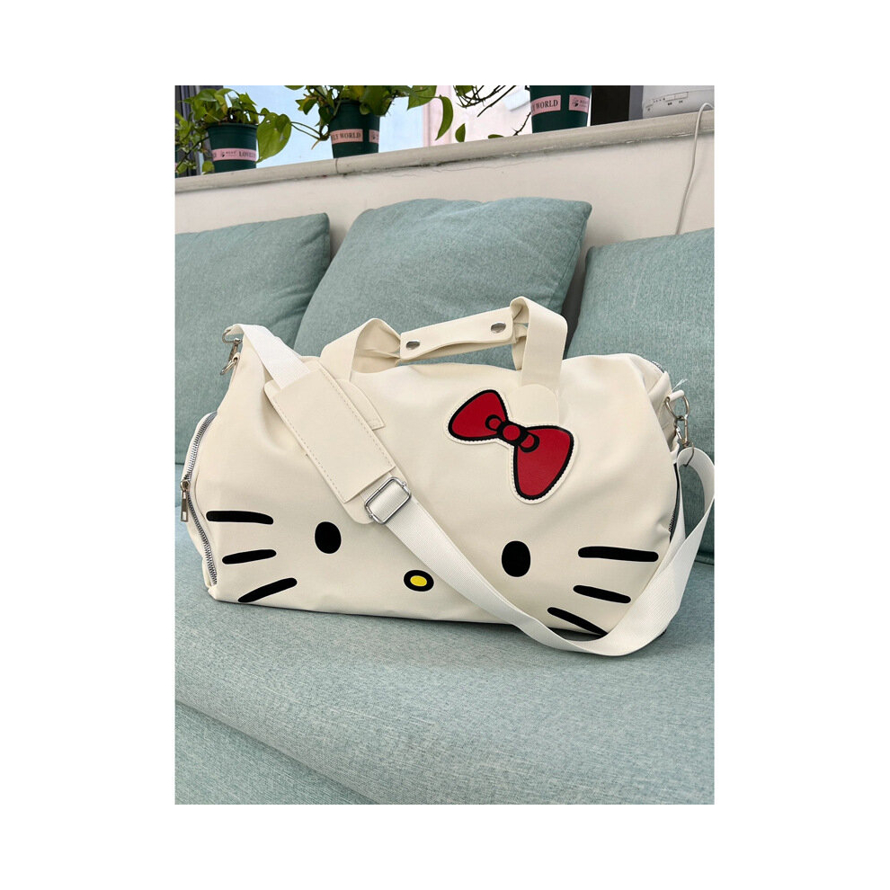 Women Shoulder Bag Hello Kitty Travel Handbag Crossbody Tote Bag