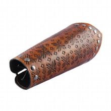 PU Leather Arm Guards Medieval Lace Up Punk Biker Men Women Arm Bracers Halloween Cosplay
