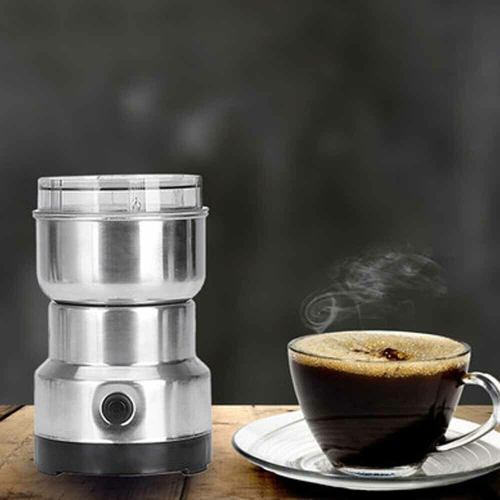 220V Electric Coffee Grinder Grinding Milling Nut Bean Matte Blender 2