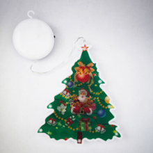 (Christmas tree) Christmas Lights Window Suction Hanging Lights