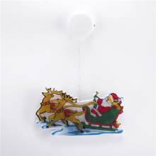 (Sleigh) Christmas Lights Window Suction Hanging Lights
