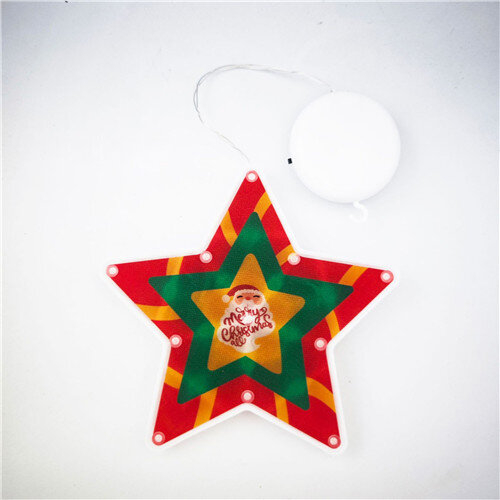(Star) Christmas Lights Window Suction Hanging Lights