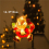 (Santa Claus) Christmas Lights Window Suction Hanging Lights 2