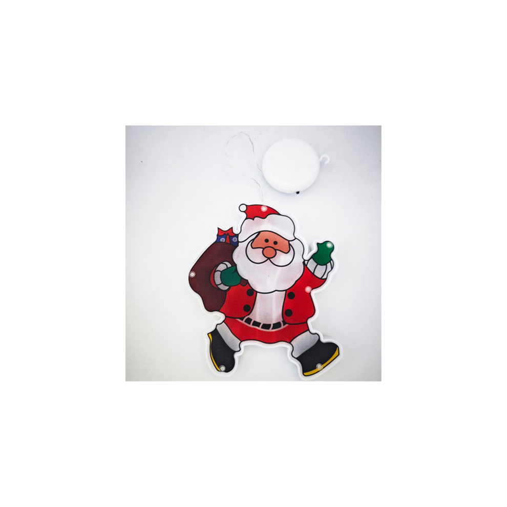 (Santa Claus) Christmas Lights Window Suction Hanging Lights