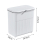 Living And Home Kitchen Hanging Trash Can Waste Bin 6