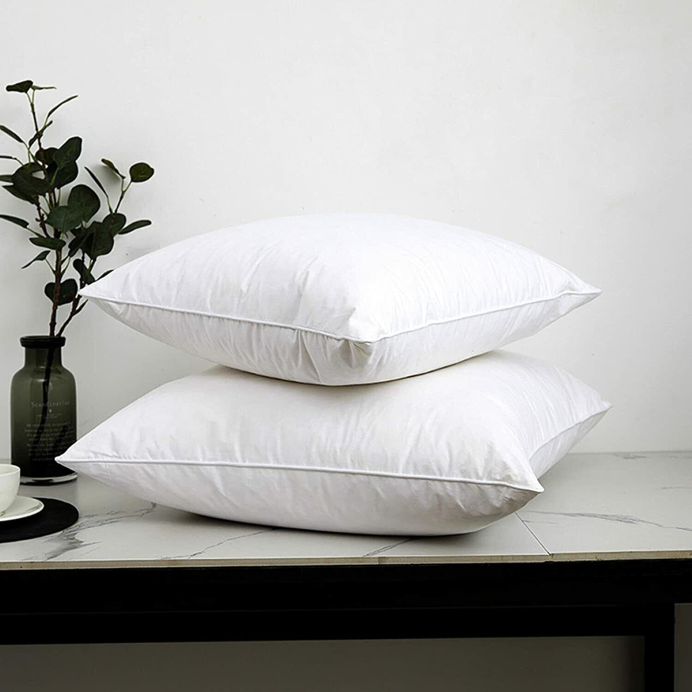 (20" X 20" OR (50 X 50cm), Pack of 2) Luxury Soft Cushions Quilted Filled Cushion Inner Pads Pack of 1, 2 & 4.