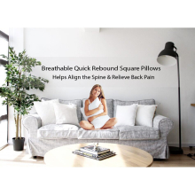 (18" X 18" OR (45 X 45cm), Pack of 4) Luxury Soft Cushions Quilted Filled Cushion Inner Pads Pack of 1, 2 & 4.