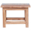 VidaXL vidaXL Nesting Tables Hall End Table Coffee Table 2 pcs Solid Mahogany Wood 6
