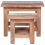 VidaXL vidaXL Nesting Tables Hall End Table Coffee Table 2 pcs Solid Mahogany Wood 3