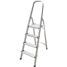 Hyfive Aluminium 4 Step Ladder Lightweight