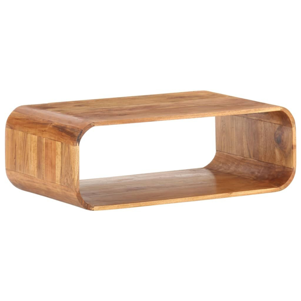 Vidaxl Solid Wood Acacia Coffee Table 90X50x30 Cm Wooden Couch Side Table
