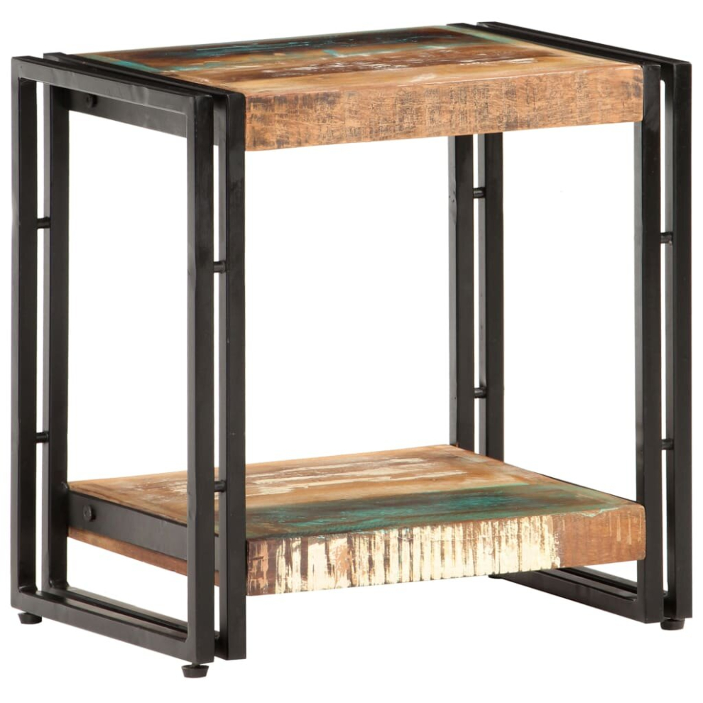 vidaXL Side Table Solid Reclaimed Wood Home Wooden Accent End Couch Sofa Desk