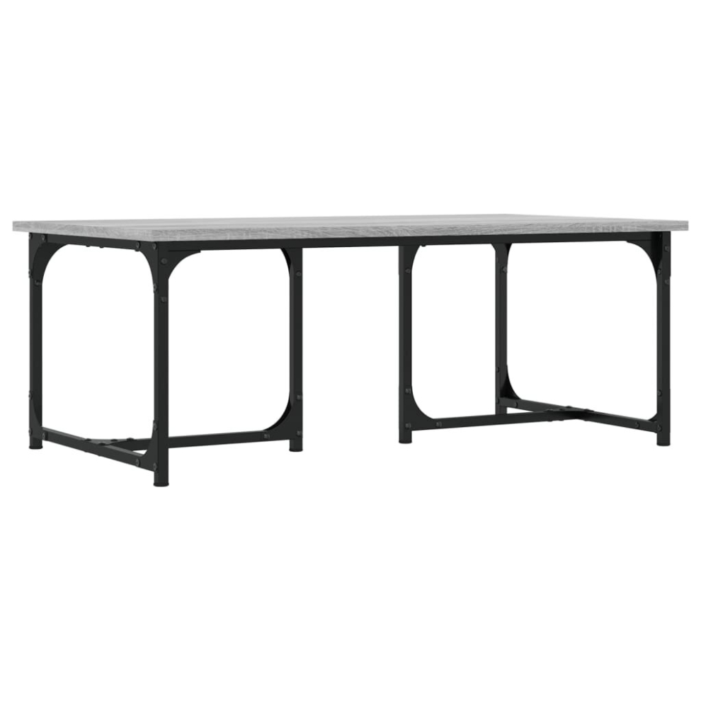 (grey sonoma) vidaXL Coffee Table Living Room Tea Side Table Sofa Table Engineered Wood