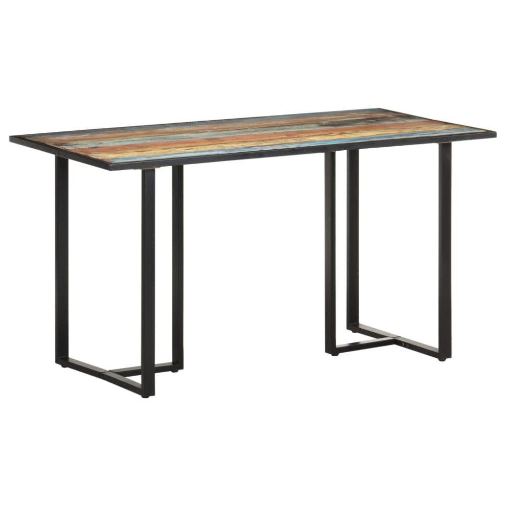 (140 x 70 x 76 cm) vidaXL Dining Table Kitchen Dinner Table Dining Room Desk Breakfast Table
