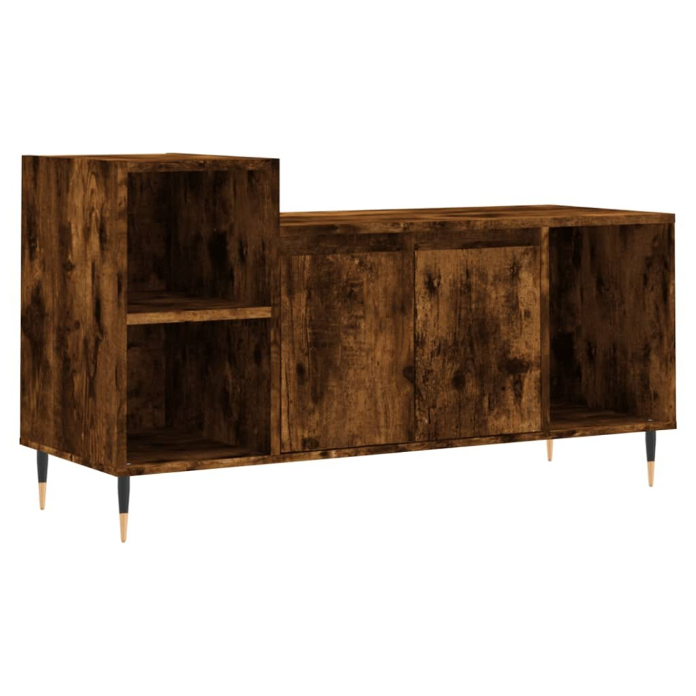 Vidaxl (Smoked Oak) Tv Cabinet Tv Unit Sideboard Tv Stand Media Cabinet Engineered Wood