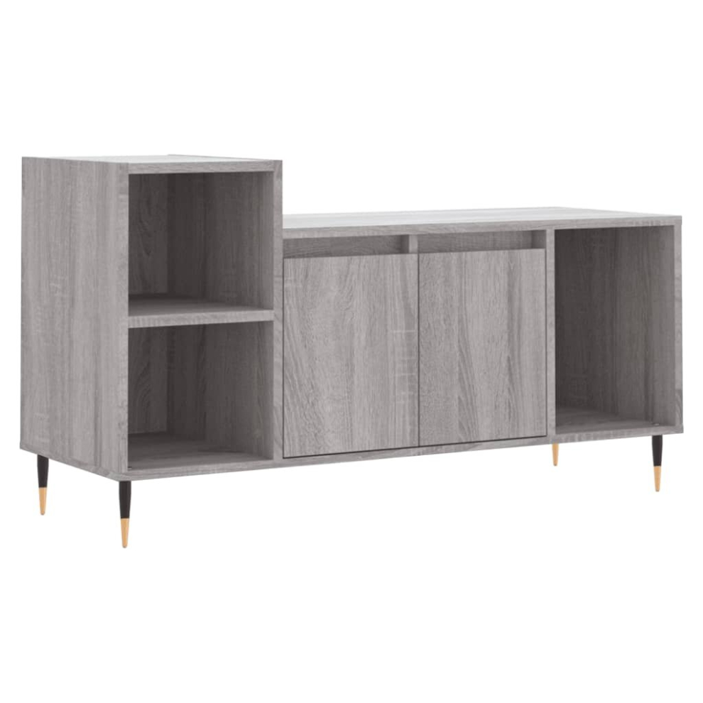 Vidaxl (Grey Sonoma) Tv Cabinet Tv Unit Sideboard Tv Stand Media Cabinet Engineered Wood