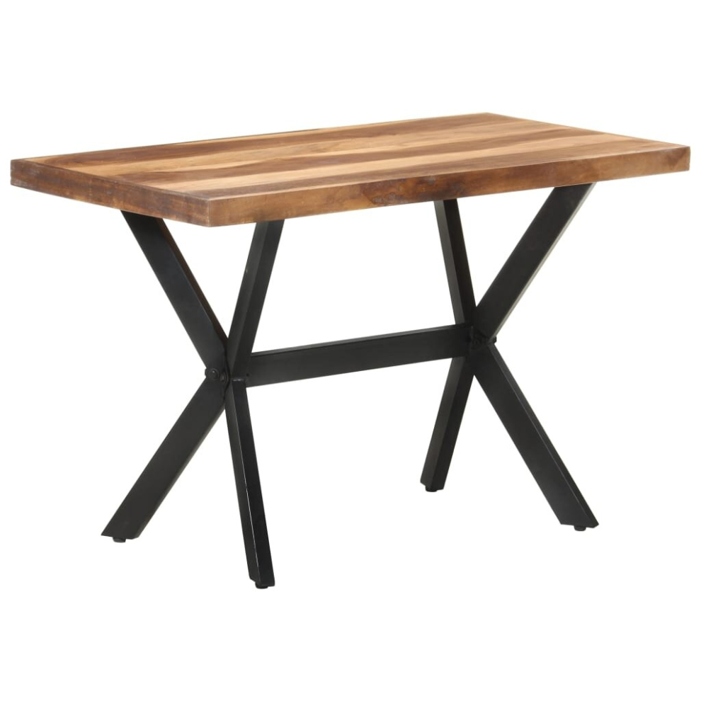 (120 x 60 x 75 cm) vidaXL Dining Table Kitchen Dining Room Table Solid Wood with Honey Finish
