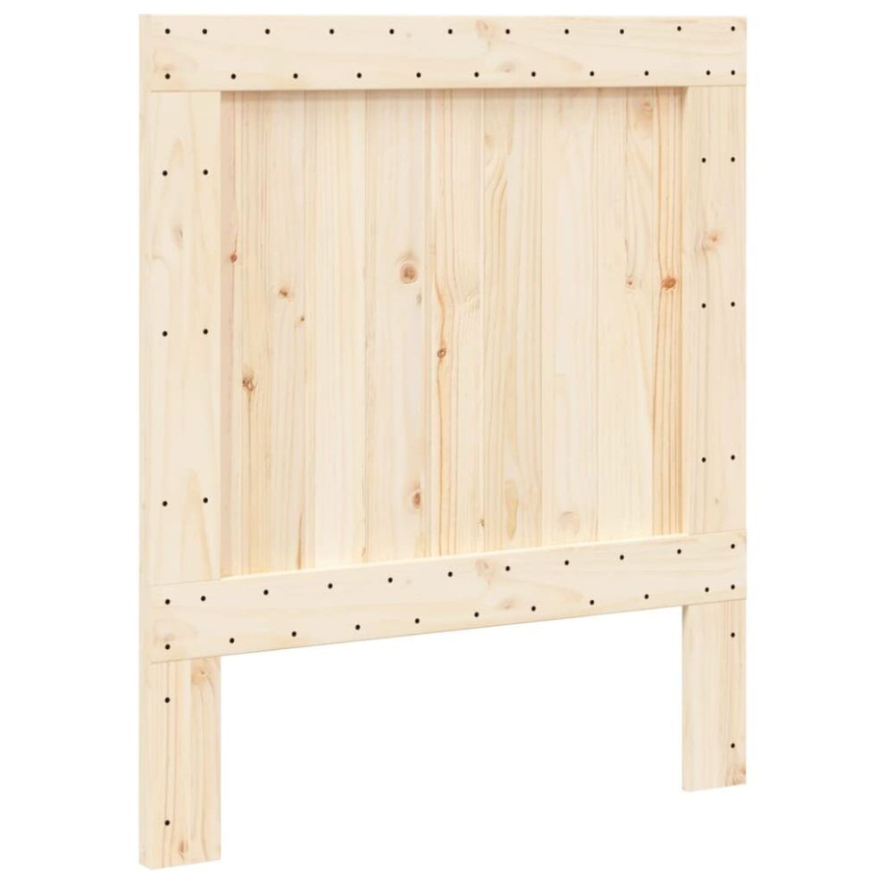 Vidaxl (Plain Design, 90 X 104 Cm) Headboard Bedroom Accessory Bed Headboard Bed Header Solid Wood Pine
