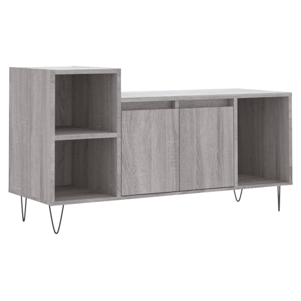 Vidaxl (Grey Sonoma) Tv Cabinet Tv Unit Sideboard Tv Stand Media Cabinet Engineered Wood