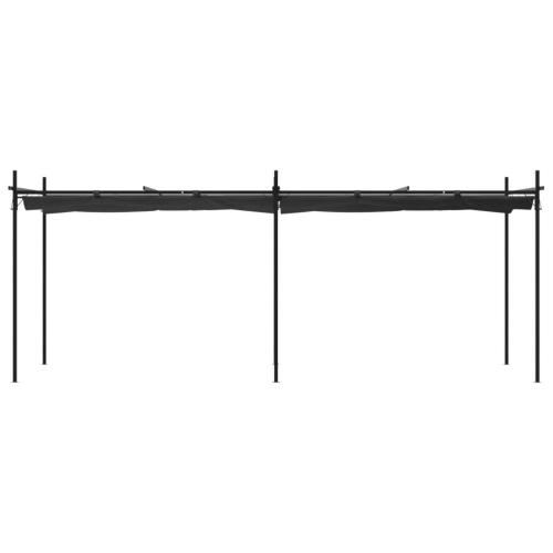 VidaXL vidaXL Pergola mit Schiebedach Anthrazit 589x292x230 cm 2