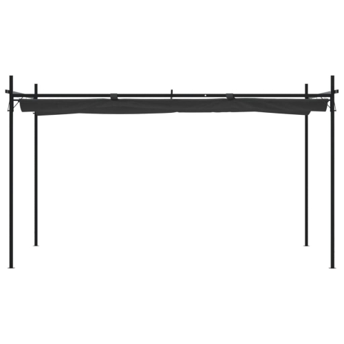 VidaXL vidaXL Pergola mit Schiebedach Anthrazit 395x292x230 cm 2