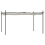 VidaXL vidaXL Pergola mit Schiebedach Creme 395x292x230 cm 2
