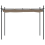 VidaXL vidaXL Pergola mit Schiebedach Taupe 295x292x230 cm 3