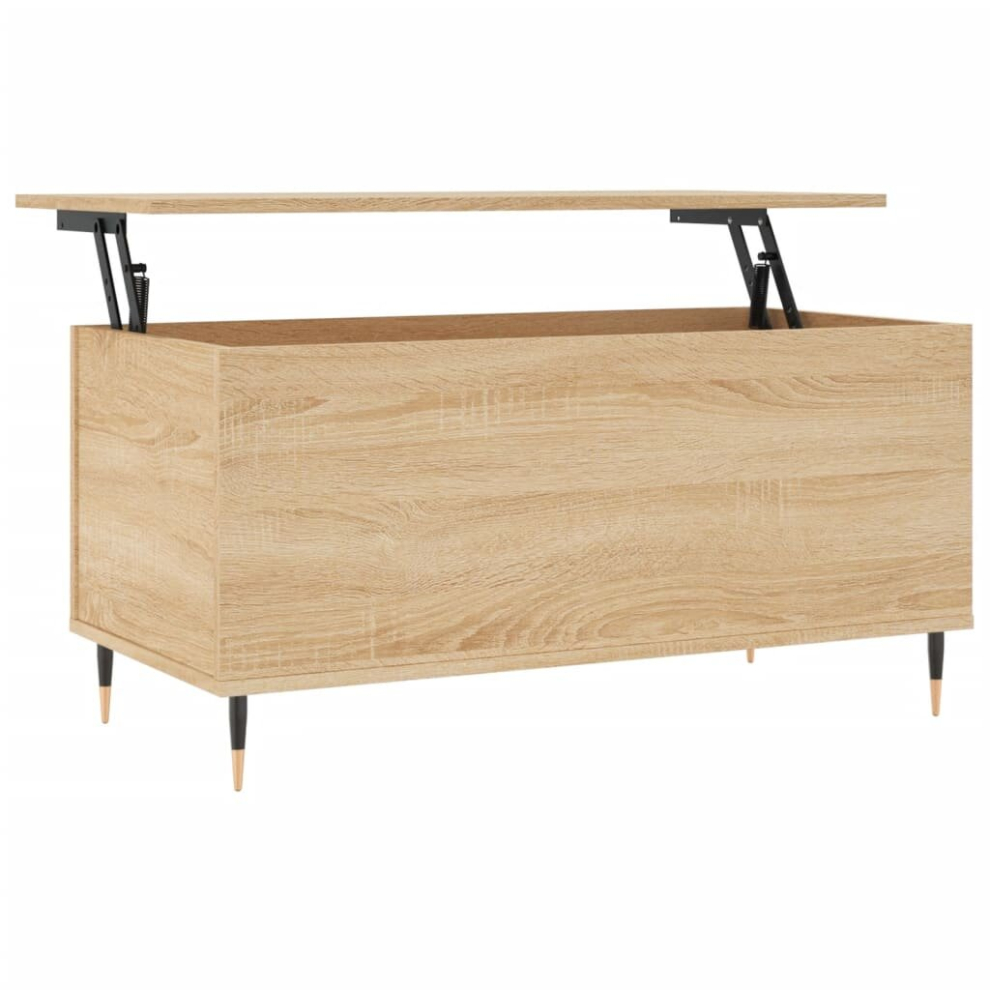 Vidaxl (Sonoma Oak) Coffee Table Side Table End Accent Telephone Sofa Table Engineered Wood
