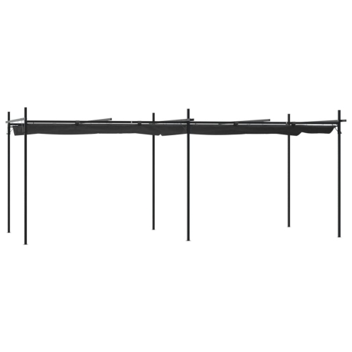 VidaXL vidaXL Pergola mit Schiebedach Anthrazit 589x292x230 cm