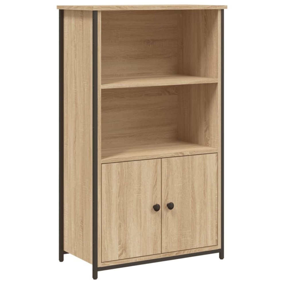 (sonoma oak, 62 x 32 x 103.5 cm) vidaXL Highboard Sideboard Storage Cabinet Home Side Cabinet Engineered Wood