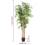 VidaXL vidaXL Bambusbaum Künstlich 1605 Blätter 180 cm Grün 4