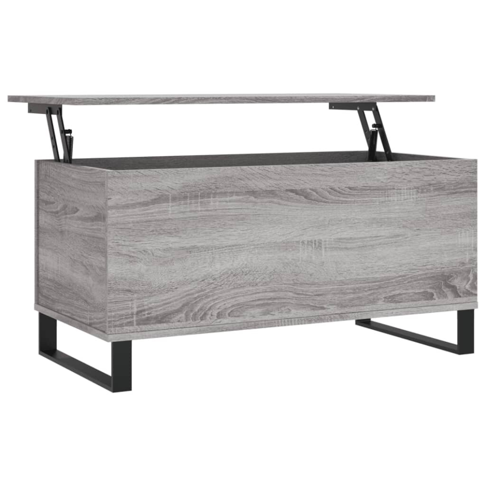 (grey sonoma) vidaXL Coffee Table Side Table End Accent Telephone Sofa Table Engineered Wood