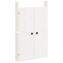 (white pine, 1 pcs) vidaXL Outdoor Kitchen Doors Cabinet Door Picnic BBQ Door Solid Wood Pine