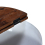 VidaXL vidaXL Solid Reclaimed Wood Coffee Table Set 2 Piece White Bowl Shape Stand 8