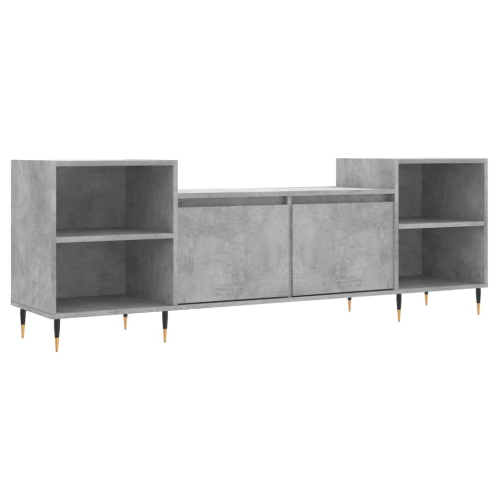 (concrete grey) vidaXL TV Cabinet TV Unit Sideboard TV Stand Media Cabinet Engineered Wood-image-OPC-PCW9WTB-NEW