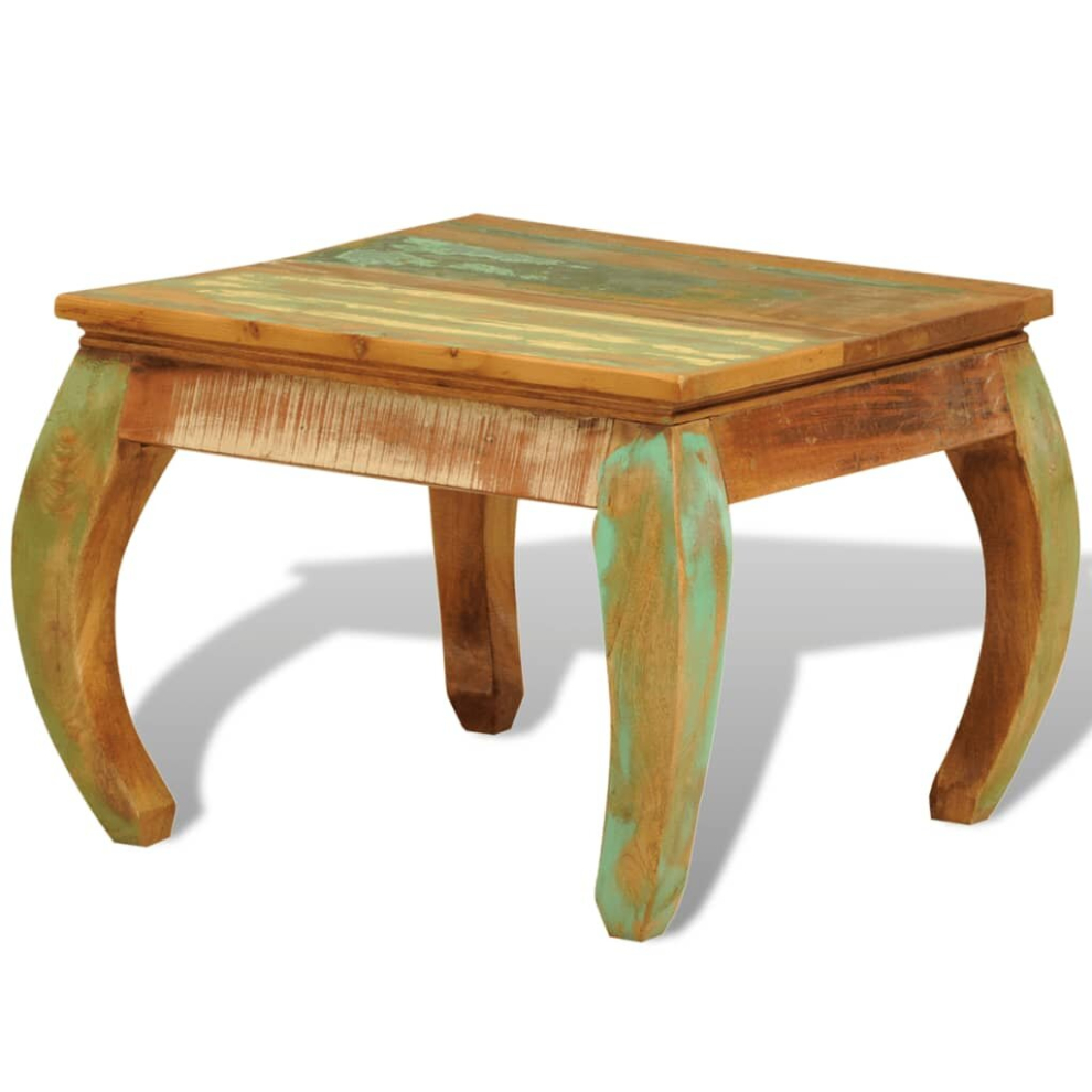 Exotic Reclaimed Solid Wood Coffee Table Vintage Antique-style Pure Handmade