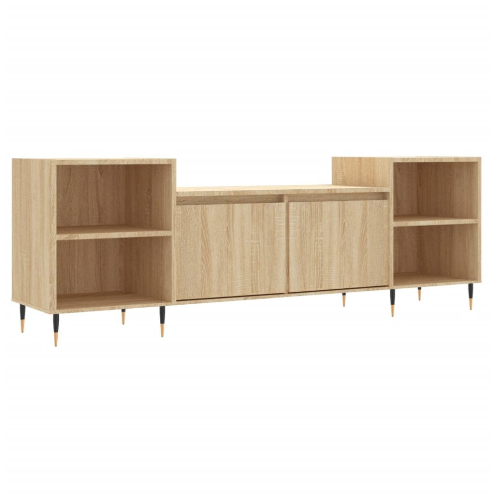 Vidaxl (Sonoma Oak) Tv Cabinet Tv Unit Sideboard Tv Stand Media Cabinet Engineered Wood