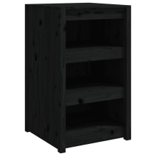 (black pine, 55x55x92 cm/3 shelves) vidaXL Outdoor Kitchen Cabinet Garden Storage Cupboard Sideboard Patio Cabinet