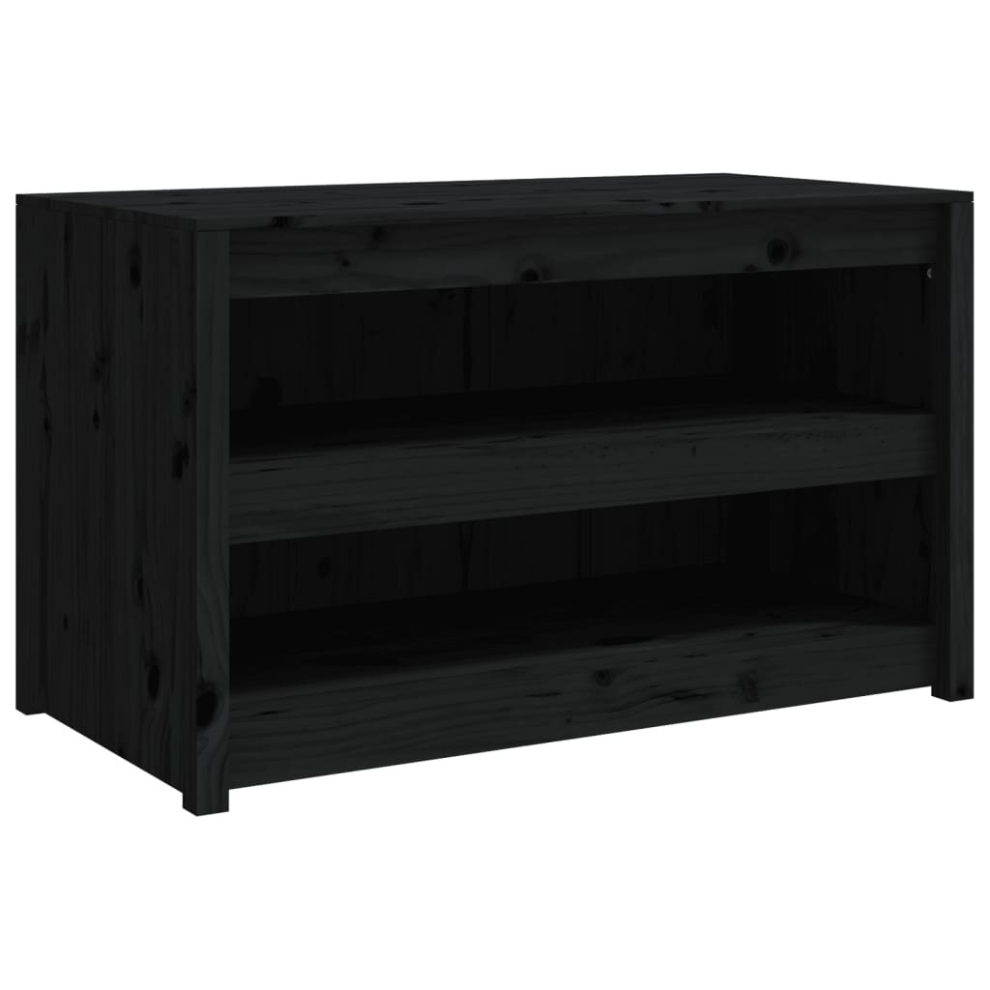 (black pine, 106x55x64 cm/2 shelves) vidaXL Outdoor Kitchen Cabinet Garden Storage Cupboard Sideboard Patio Cabinet