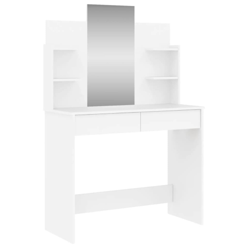 VidaXL (white) vidaXL Dressing Table with Mirror Dressing Room Cosmetic Table Vanity Table