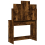 VidaXL (smoked oak) vidaXL Dressing Table with Mirror Dressing Room Cosmetic Table Vanity Table 7