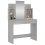 VidaXL (grey sonoma) vidaXL Dressing Table with Mirror Dressing Room Cosmetic Table Vanity Table 3