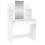 VidaXL (white) vidaXL Dressing Table with Mirror Dressing Room Cosmetic Table Vanity Table 5