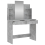 VidaXL (concrete grey) vidaXL Dressing Table with Mirror Dressing Room Cosmetic Table Vanity Table 5