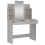 VidaXL (grey sonoma) vidaXL Dressing Table with Mirror Dressing Room Cosmetic Table Vanity Table 5